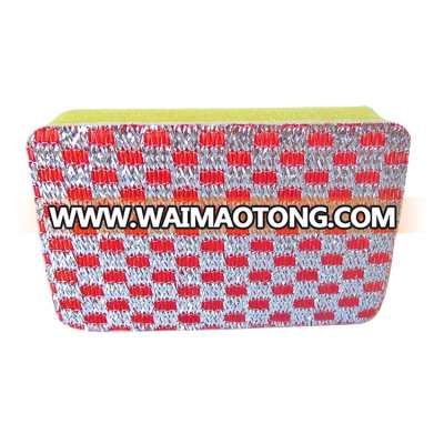 Kitchen colorful Three layer compound sponge eraser