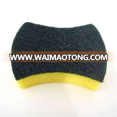 Price Competitive Free Sample Waist Shape Kitchen Dish Cleaning Sponges