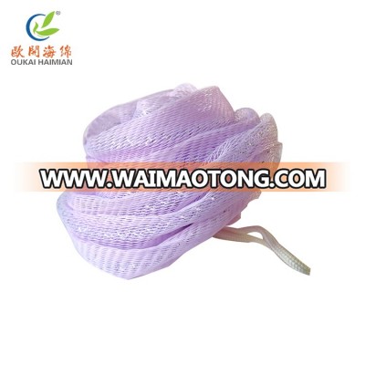 High quality mesh back scrubber net bath sponge