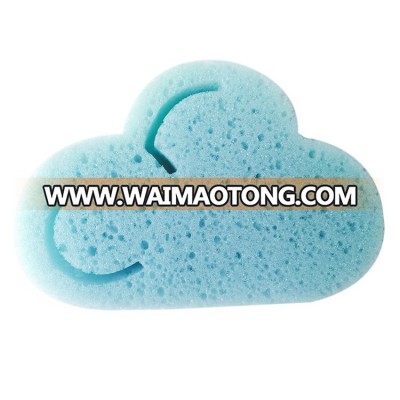 Cloud Shape Seaweed Baby Bath Sponge For Body Clean