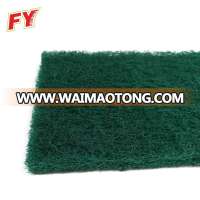 Kitchen Durable Thicken Green Nylon 66 Scouring Pad, China Bath Cleaning Scouring Foam Pad with Different Colors