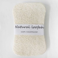 white color eco friendly  natural loofah sponge loofah slices for kitchen cleaning